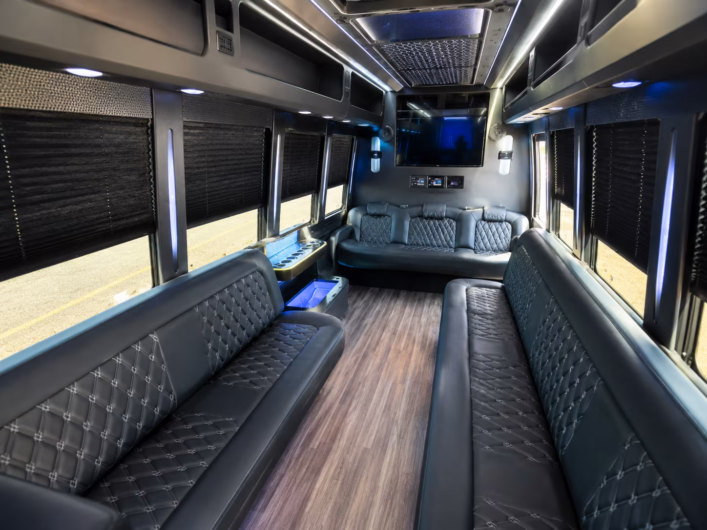 party buses that make the ride part of the show